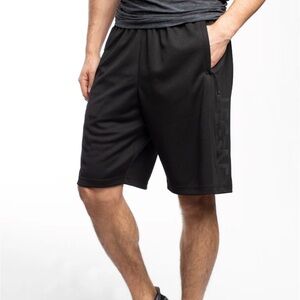 Legend Court-Side Basketball Shorts Black Size Large